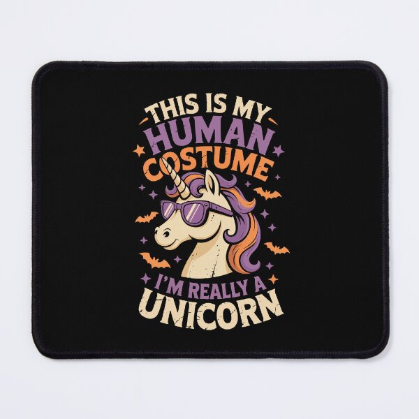 Item preview, THIS IS MY HUMAN COSTUME I'M REALLY A UNICORN designed and sold by jkrphoto.
