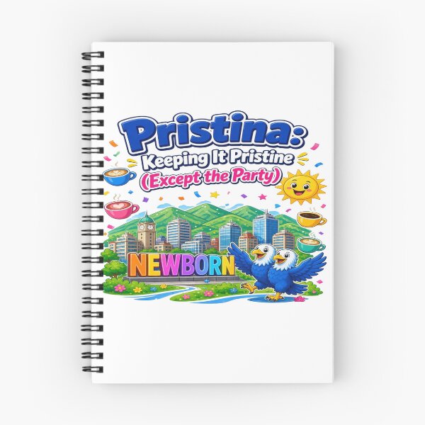 Item preview, Pristina Keeping It Pristine Except the Party - Kosovo NEWBORN T-Shirt designed and sold by Sushikidsntoddlers.