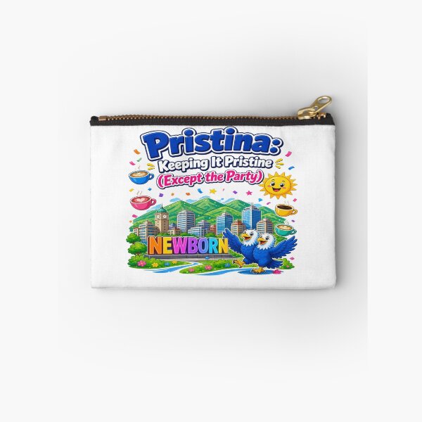 Item preview, Pristina Keeping It Pristine Except the Party - Kosovo NEWBORN T-Shirt designed and sold by Sushikidsntoddlers.