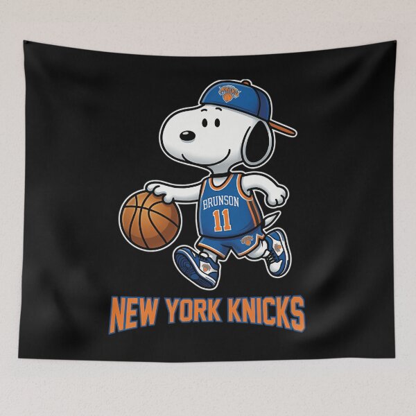 Item preview, Snoopy Jalen Brunson NY Knicks Basketball designed and sold by ETARLIA.