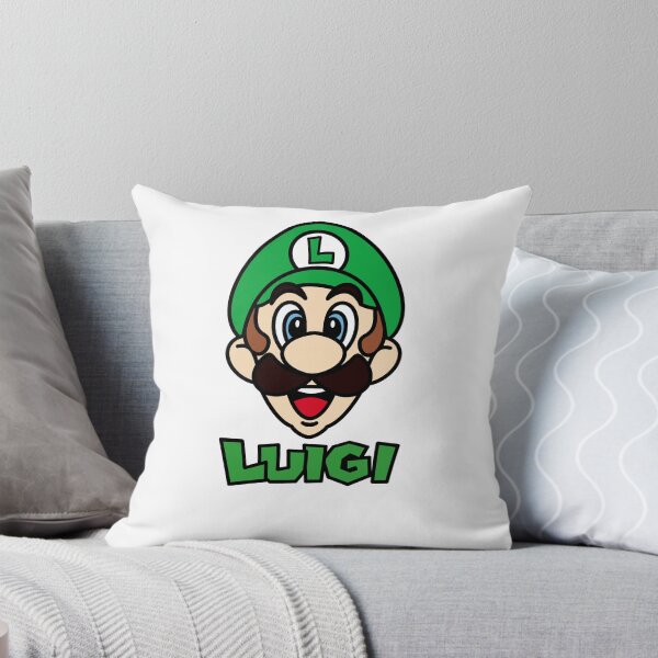 Item preview, Luigi Face - Super Mario  designed and sold by Arty Tees .