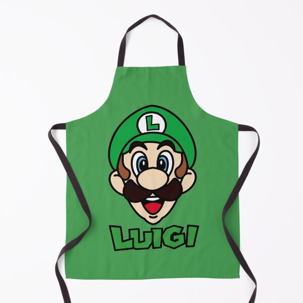 Item preview, Luigi Face - Super Mario designed and sold by Arty Tees .