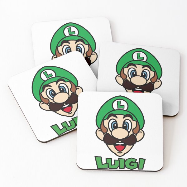 Item preview, Luigi Face - Super Mario  designed and sold by Arty Tees .