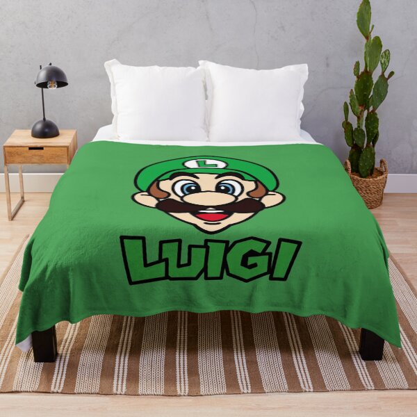 Item preview, Luigi Face - Super Mario designed and sold by Arty Tees .