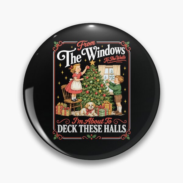 Item preview, From The Windows To The Walls Im About To Deck These Halls designed and sold by chizuneart.