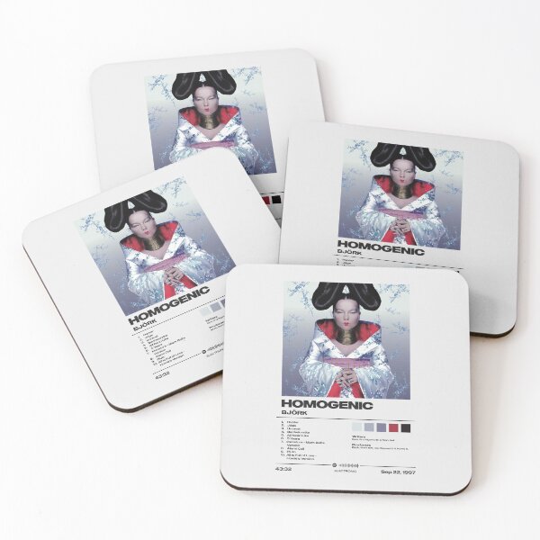 Item preview, Homogenic by Bjork Album Poster designed and sold by FourthWall Prints.