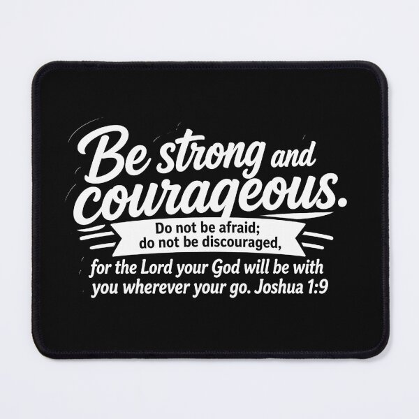 Item preview, Joshua 1:9 Be Strong and Courageous designed and sold by plushism.