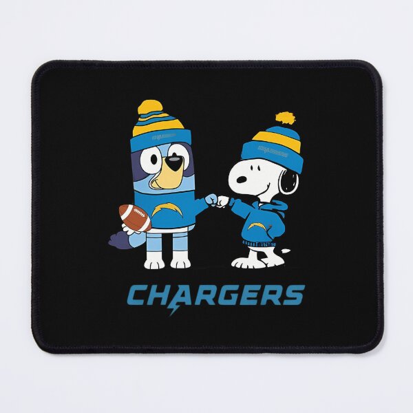 Item preview, Blueys And Snoopy Chargers Football designed and sold by ETARLIA.
