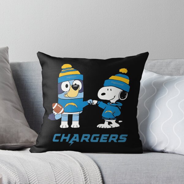 Item preview, Blueys And Snoopy Chargers Football designed and sold by ETARLIA.