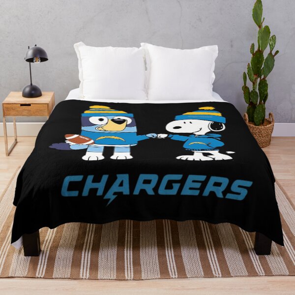 Item preview, Blueys And Snoopy Chargers Football designed and sold by ETARLIA.