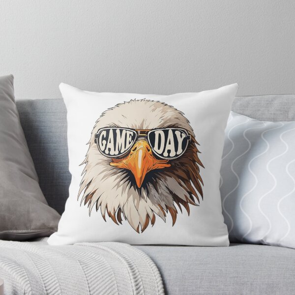 Item preview, bald eagle with sunglasses designed and sold by Kyrakita-art.