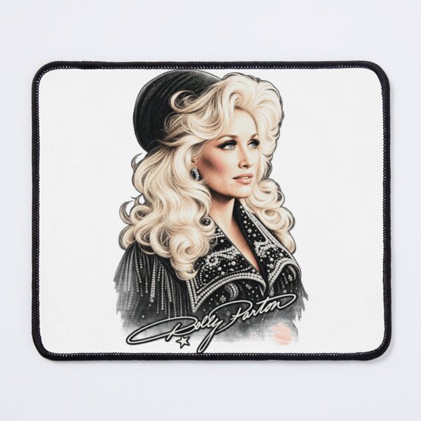 Item preview, Dolly Parton Country Glam Portrait designed and sold by Beverly Newman.
