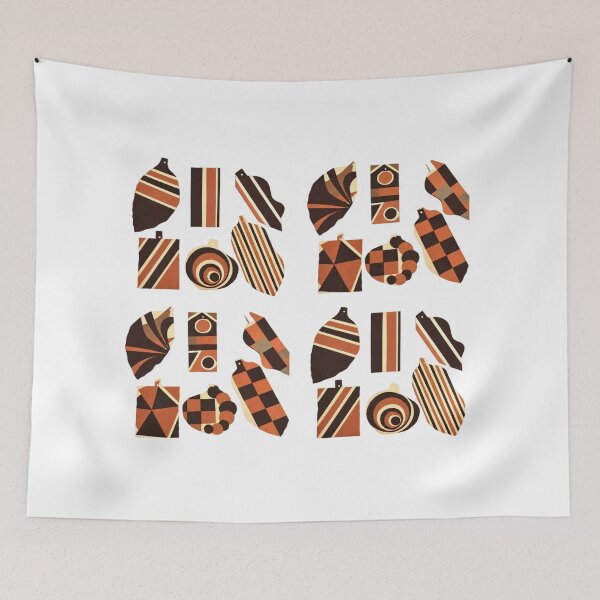 Item preview, THEBROCCO – Earth Colors Textile Pattern designed and sold by SamuraiSixCoin.