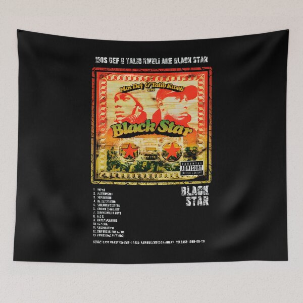 Item preview, BLACK STAR - MOS DEF & TALIB KWELI ARE BLACK STAR  ALBUM TRACKLIST designed and sold by TurnerPurdy.