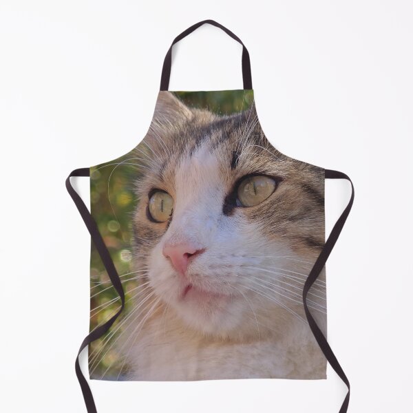 Item preview, Cat in the Garden – Beautiful Feline Portrait designed and sold by MB-CatPrints.