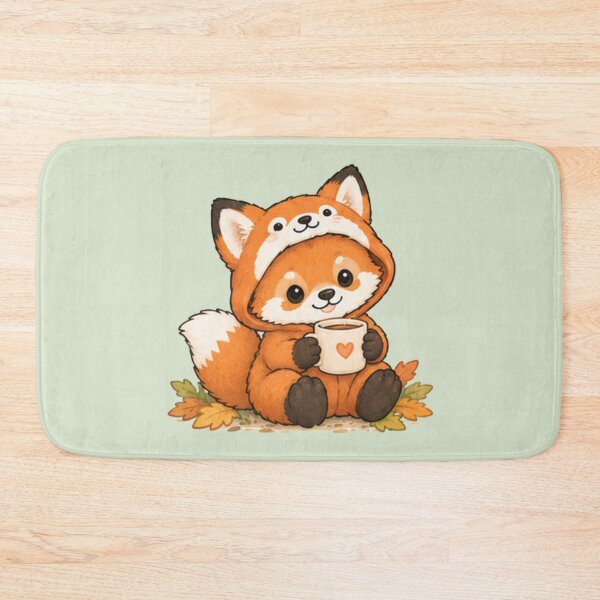 Item preview, Fox in a Fox Onesie designed and sold by MellowMunchkins.