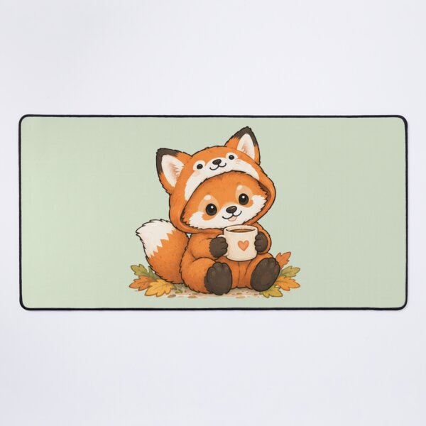 Item preview, Fox in a Fox Onesie designed and sold by MellowMunchkins.