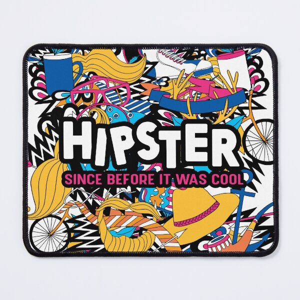 Item preview, The Ultimate Hipster Culture Doodle Art & Slogan Graphic Tee designed and sold by Minem39.