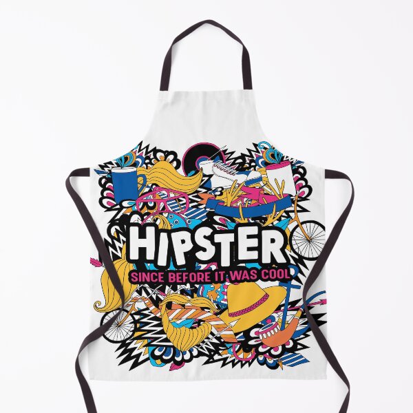 Item preview, The Ultimate Hipster Culture Doodle Art & Slogan Graphic Tee designed and sold by Minem39.