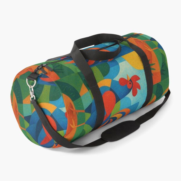 Item preview, Colourful Rooster - a Geometric illustration. designed and sold by GalleryKauffeld.