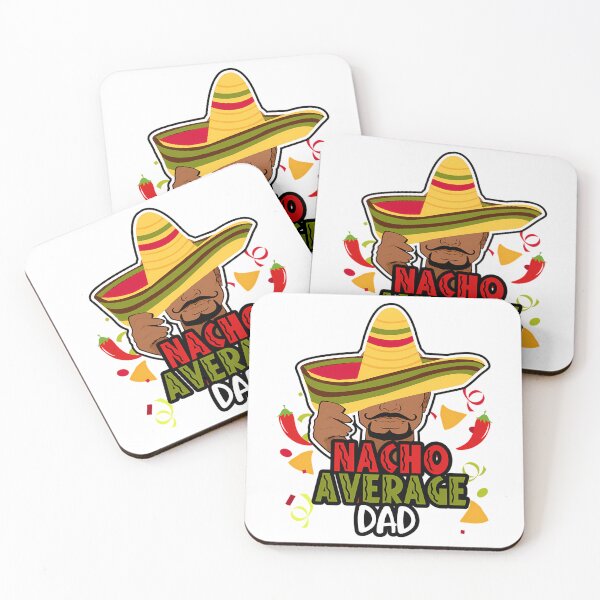 Item preview, Nacho Average Dad Fiesta Black Father Cinco De Mayo designed and sold by anirudhwalling.