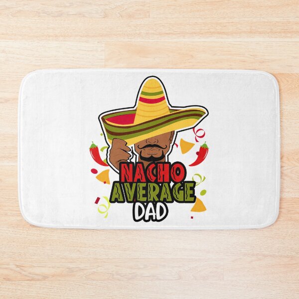 Item preview, Nacho Average Dad Fiesta Black Father Cinco De Mayo designed and sold by anirudhwalling.