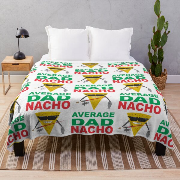 Item preview, Nacho Average Dad Fisherman Fishing Dad designed and sold by anirudhwalling.