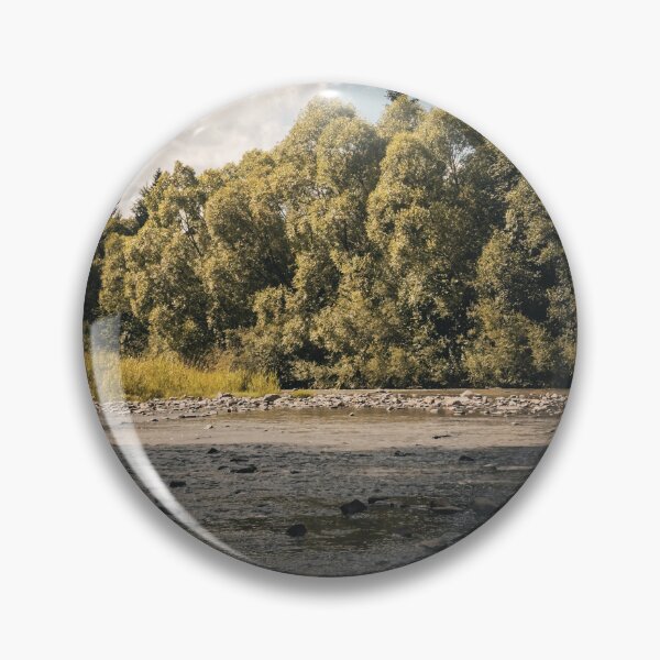 Item preview, Moody Mountain River Forest Cloudy Landscape Photography designed and sold by wildsilencee.