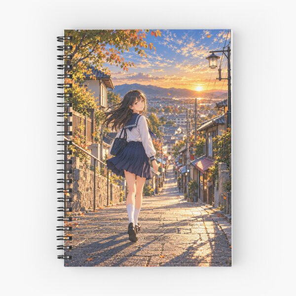 Item preview, Evening Breeze on the Hill | Autumn Breeze Town designed and sold by SEIMEI2025.