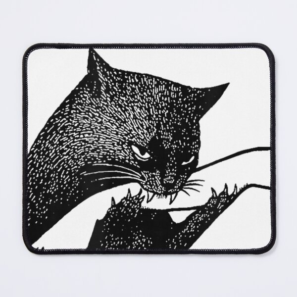 Item preview, Become Ungovernable Black Cat Biting Hand Funny Meme Cats designed and sold by cakematel.
