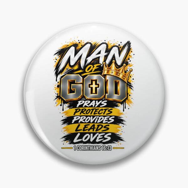 Item preview, Man of God designed and sold by milomatchart.
