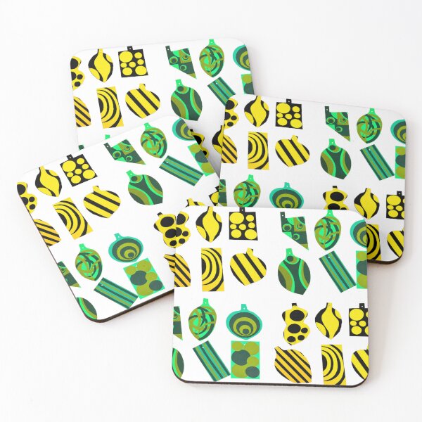 Item preview, THEBROCCO – Green & Yellow Textile Pattern designed and sold by SamuraiSixCoin.