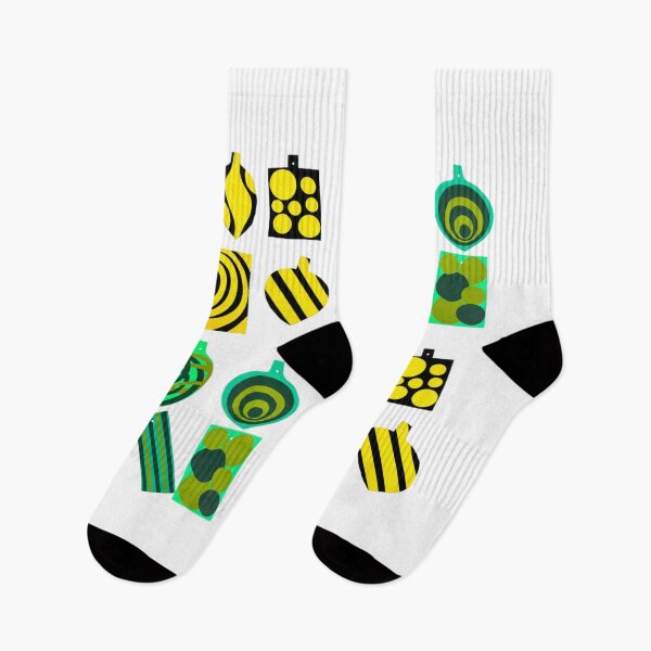 Item preview, EL BRÓCOLO – Estampado textil verde y amarillo designed and sold by SamuraiSixCoin.