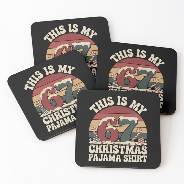 Item preview, This Is My 67 Christmas Pajama Shirt designed and sold by jkrphoto.