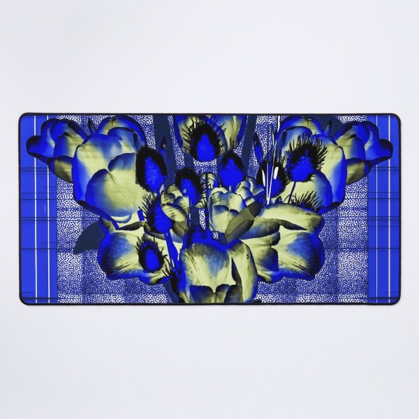 Item preview, Peony Tulip flower on Plaid Art designed and sold by Dahneray1.
