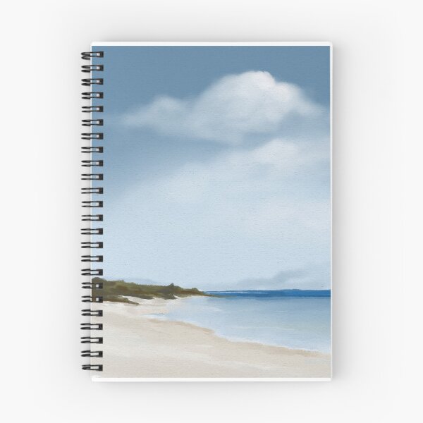 Item preview, Calm blue sea acrylic painting  designed and sold by moteemade.