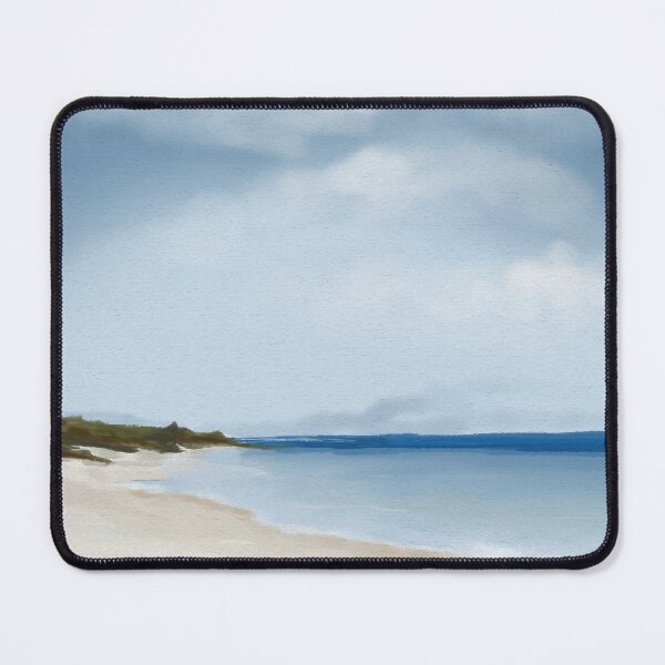 Item preview, Calm blue sea acrylic painting designed and sold by moteemade.