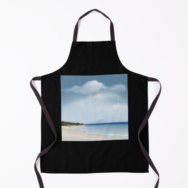 Item preview, Calm blue sea acrylic painting  designed and sold by moteemade.