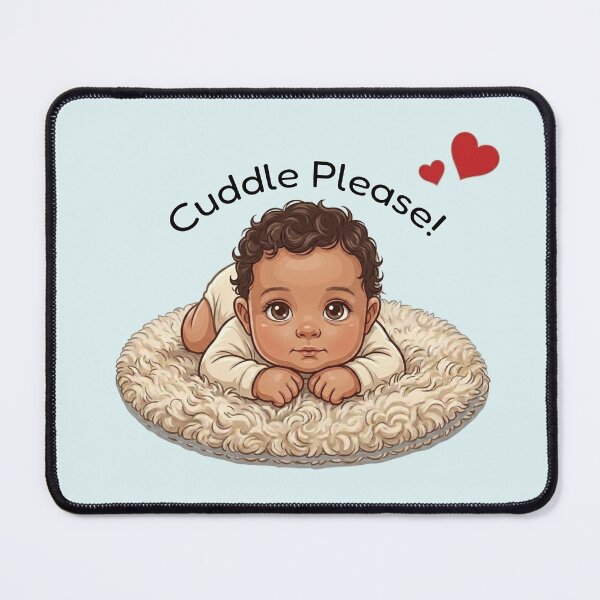 Item preview, Tan Skin Baby Gift Cuddle Please designed and sold by The-NOKU-Co.