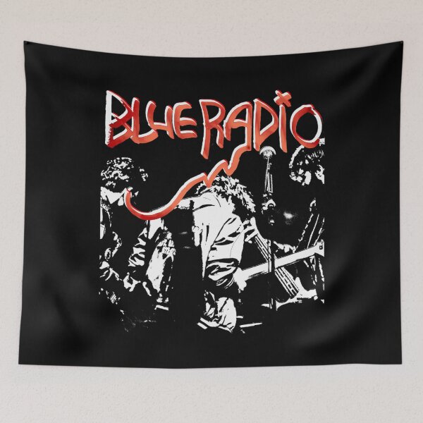 Item preview, Blue Radio - Concert Photo With Red Writing designed and sold by MuhammedSaba.