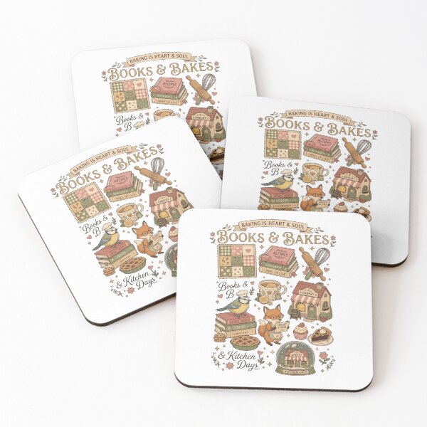 Item preview, Books & Bakes - Cozy Cottagecore Baking & Reading T-Shirt designed and sold by designwiss.