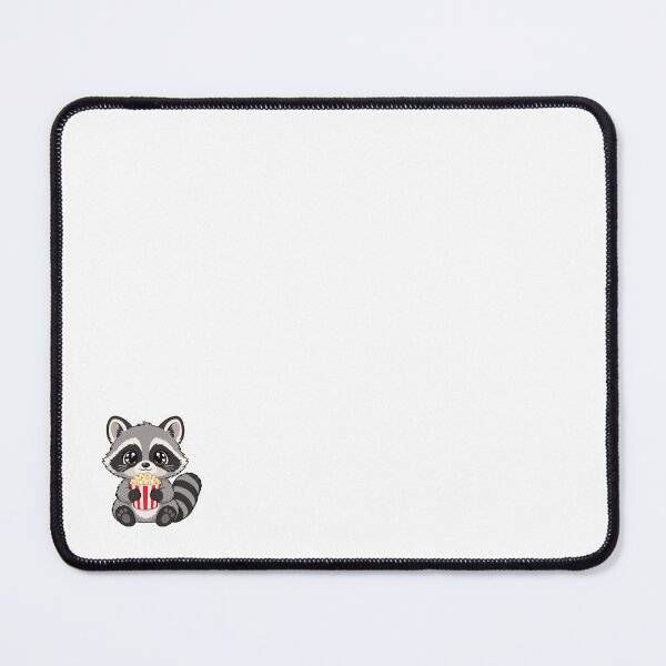 Item preview, Cute Kawaii Raccoon With Popcorn designed and sold by Eternalski.