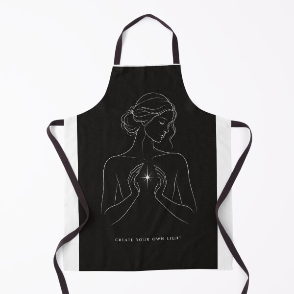 Item preview, Create Your Own Light – Minimalist Line Art Woman Poster designed and sold by SoftSpaceDesign.