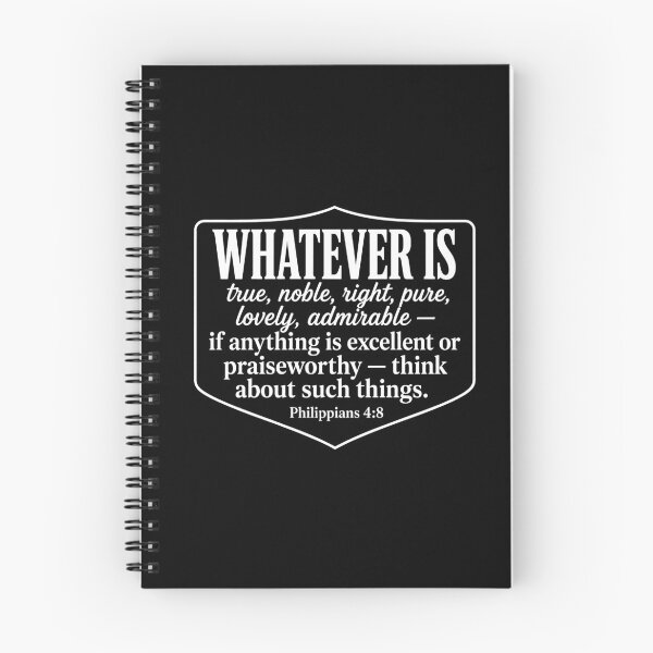 Item preview, Philippians 4:8 Think About Such Things designed and sold by plushism.