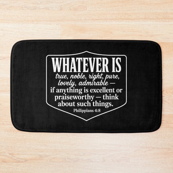 Item preview, Philippians 4:8 Think About Such Things designed and sold by plushism.