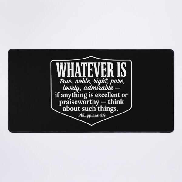 Item preview, Philippians 4:8 Think About Such Things designed and sold by plushism.