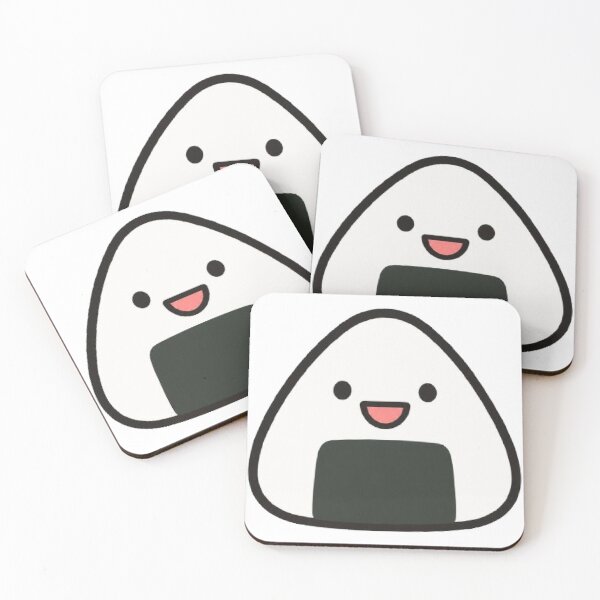 Item preview, Cute Kawaii Onigiri Japanese Rice Ball designed and sold by vekotpu.