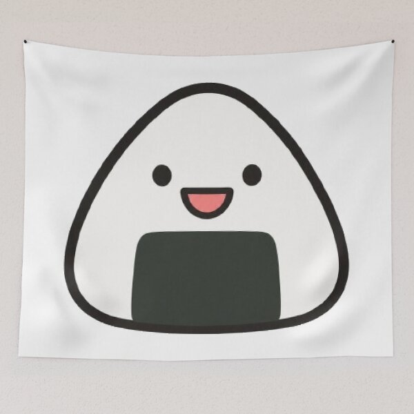 Item preview, Cute Kawaii Onigiri Japanese Rice Ball designed and sold by vekotpu.