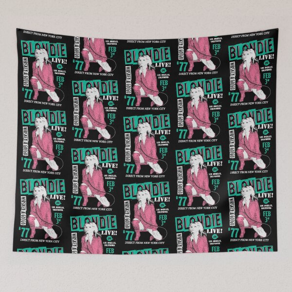 Item preview, Blondie Live In Los Angeles 1977 Concert Poster designed and sold by Coolshopsea.