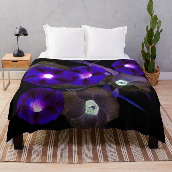 Item preview, Morning Glory Fluorescent Flower Art  designed and sold by Dahneray1.